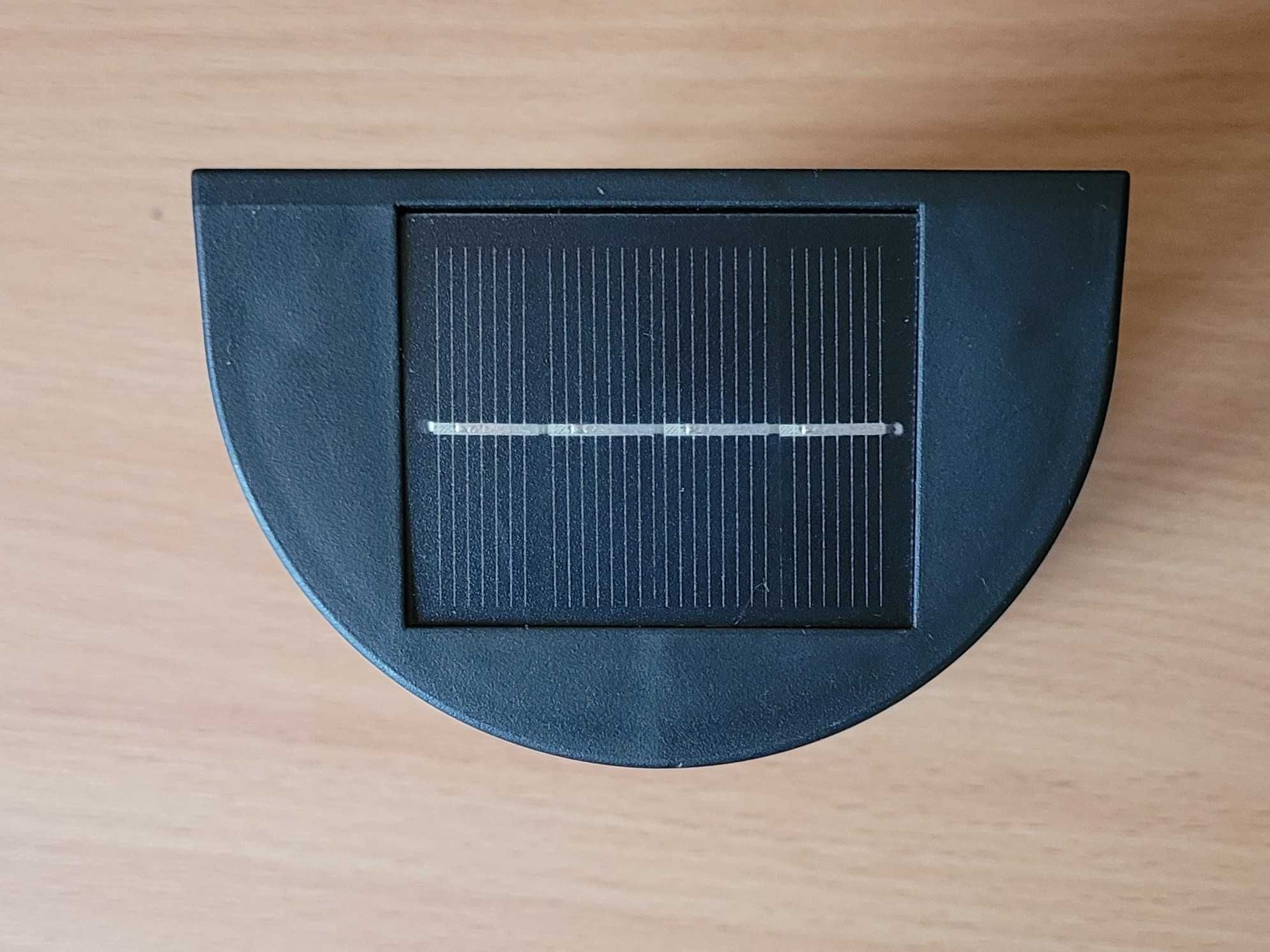 Zestaw 6 retro solarnych lamp ściennych LED do ogrodu, IP65