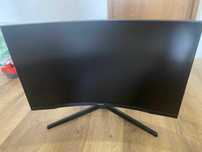 Monitor 32 cale Samsung LS32AG550EUXEN 165Hz, 1ms, zakrzywiony