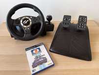 Logitech Driving Force Pro com jogo Automodelista