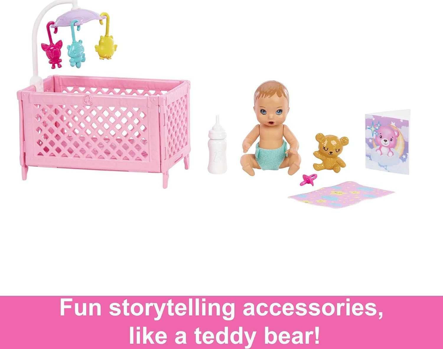 Barbie Skipper Babysitters няня з малюком та ліжечком.