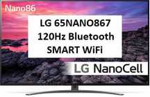 LG 65NANO867 65" LED 4K 120Hz webOS Dolby Vision Atmos HDMI 2.1