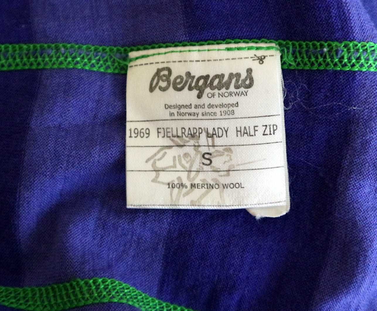 Bergans Fjellrapp Half Zip koszulka outdoorowa termiczna 100% merino S