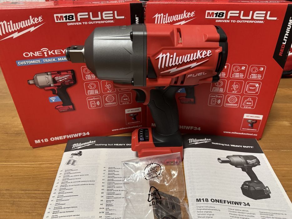 Гайковерт 3/4 Milwaukee M18 ONEFHIWF34-0, 2034Нм (2864-20)