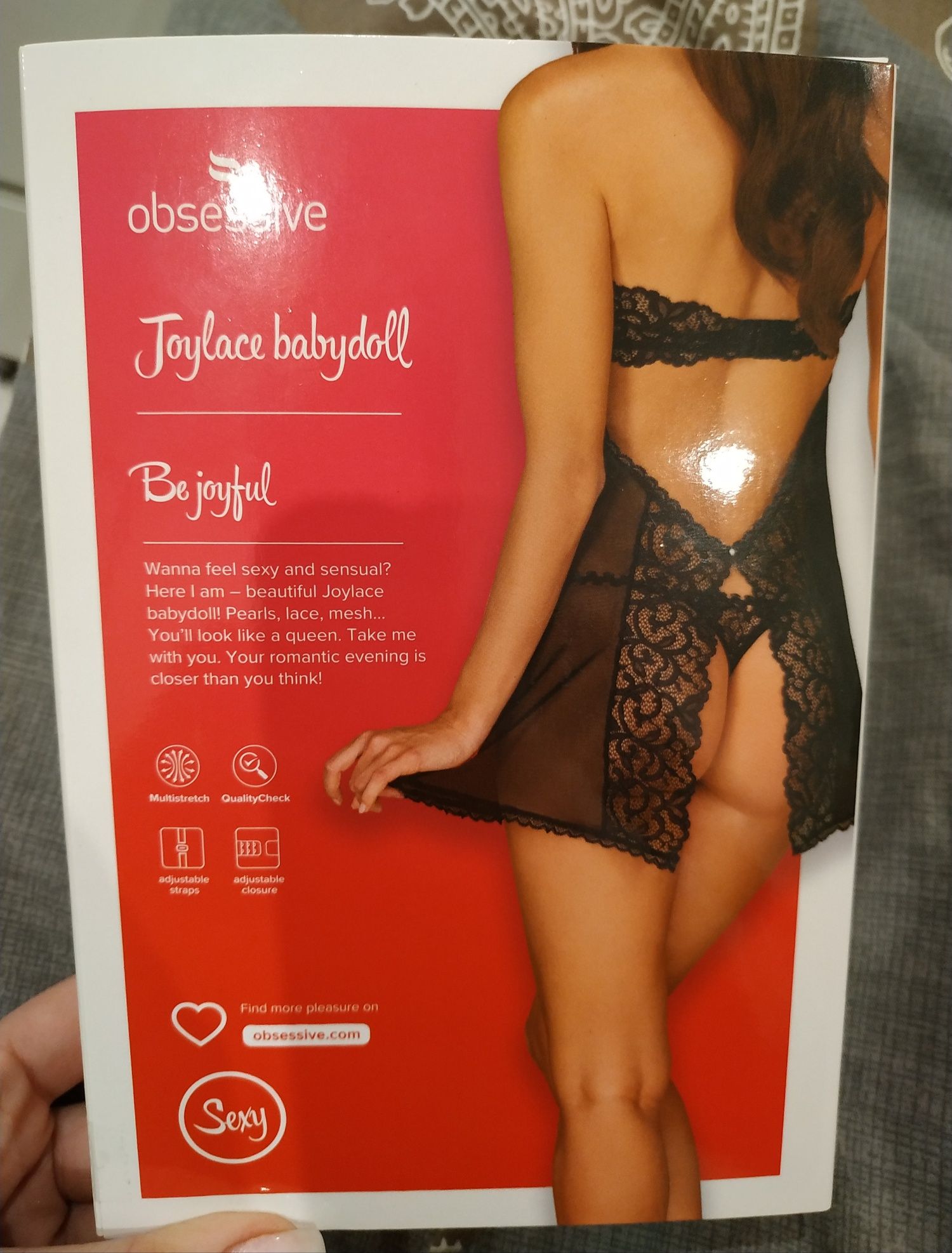 Koszula erotyczna ze stringami