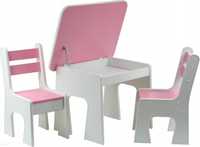 Zestaw stolik krzesło dla dziewczynki