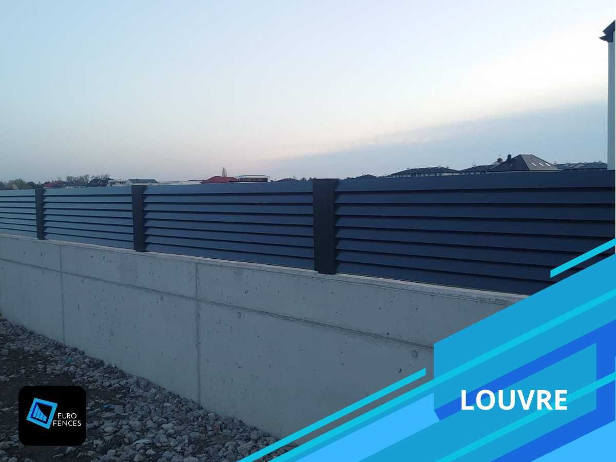 Aluminiowa brama Louvre  - polski producent ogrodzeń Euro Fences