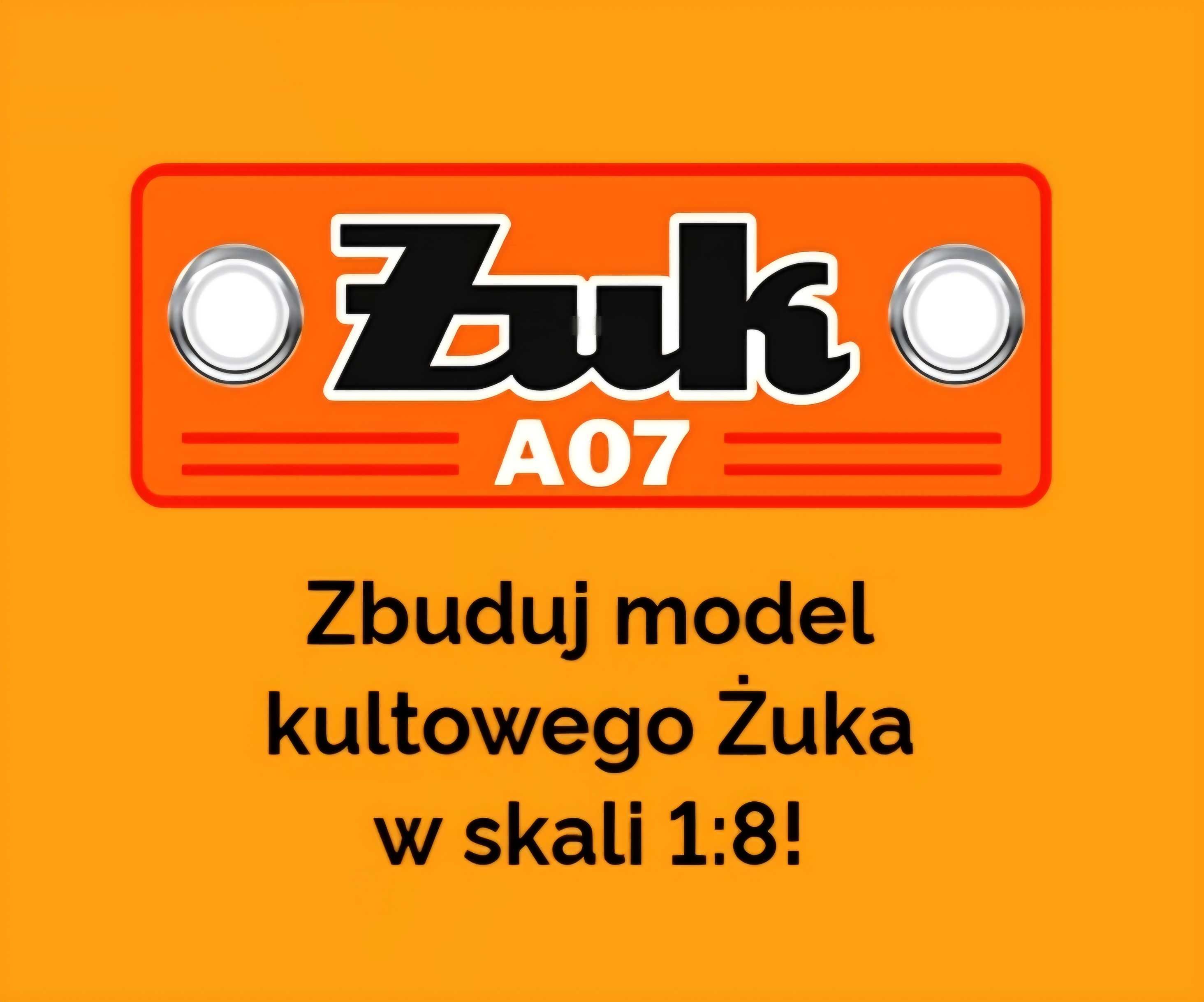 Żuk A07 Deagostini 1:8 nowy model do złożenia