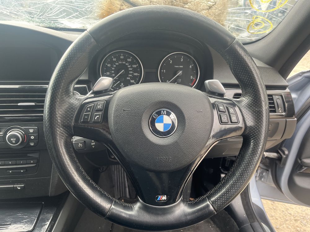 Kierownica bmw e90 e91 e92 e87 m pakiet lopatki multi air bag poduszka