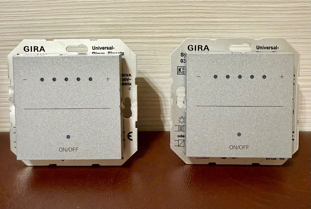 GIRA Touchdimmer диммер 2000 0305 00 | сенсорная панель с памятью 2208