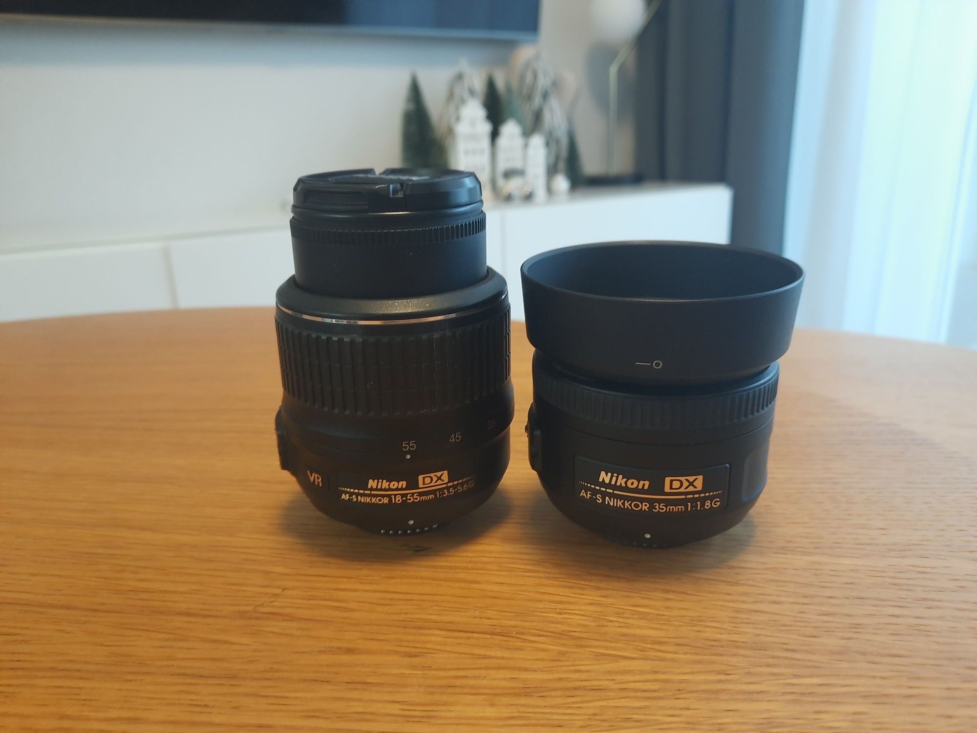 NIKON D5100 + obiektyw 18-55 mm + obiektyw 35 mm