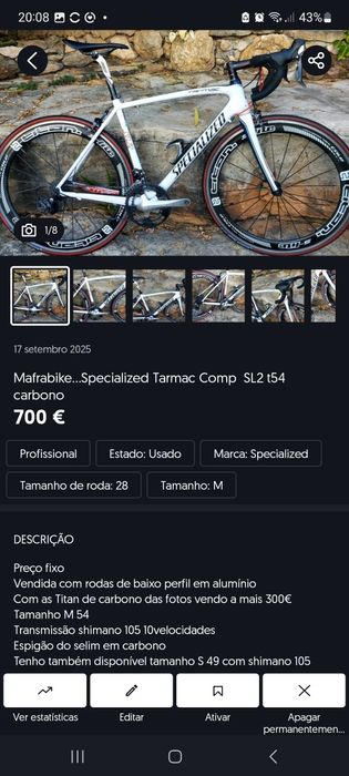 Mafrabike  Bicicletas de estrada carbono oportunidade