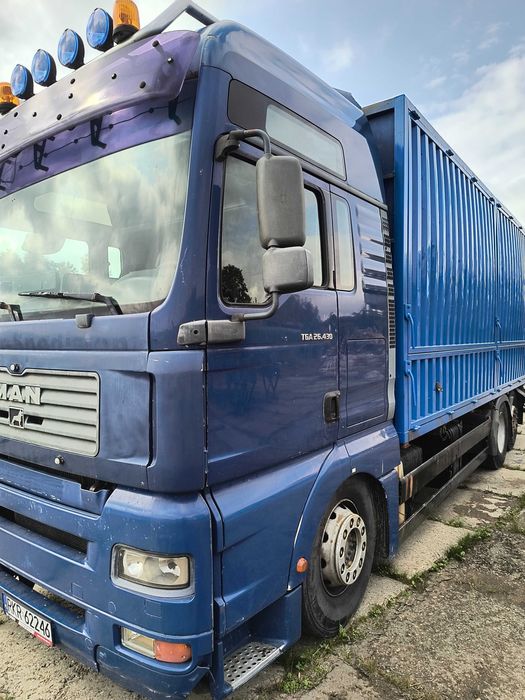 Man hds do drewna , kontener z wywrotem , okazja