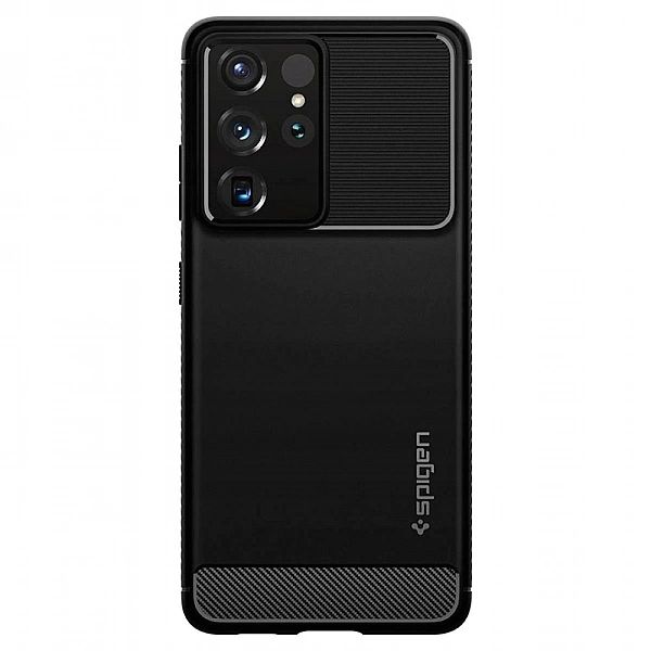 Plecki Spigen do Samsung Galaxy S21 Ultra czarny