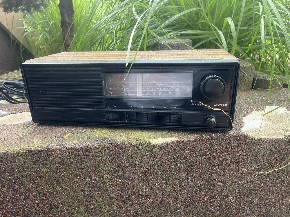 Radio Unitra Śnieżka R206 przestojone