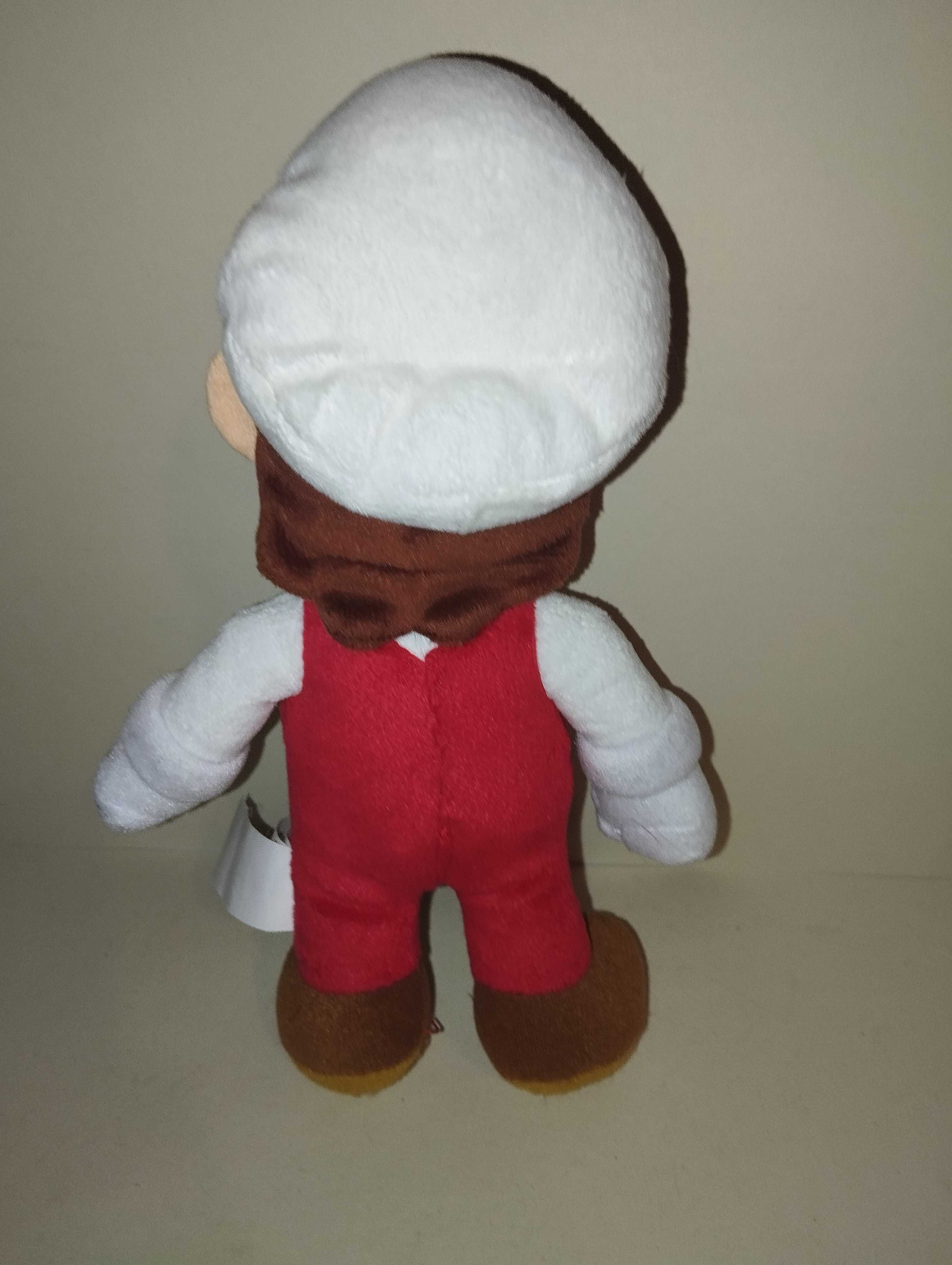 Super Mario white maskotka Nintendo 26cm pluszak biała czapka