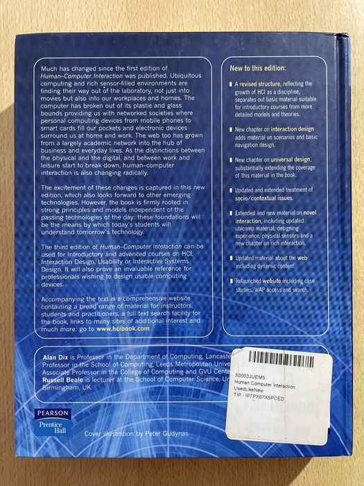 Human-computer interaction, third edition64729669457025121