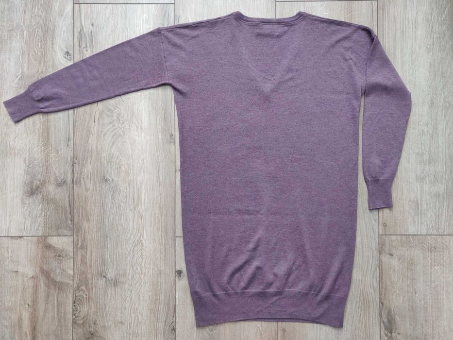 Туника платье, свитер Massimo Dutti wool cashmere M 32 цвет марсала.