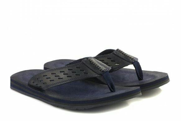 Timberland р.45(стельки-30см) кожаные вьетнамки шлёпанцы мужские