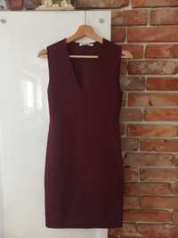 Alexander Wang  purple dress  sukienka oberżyna 34/36