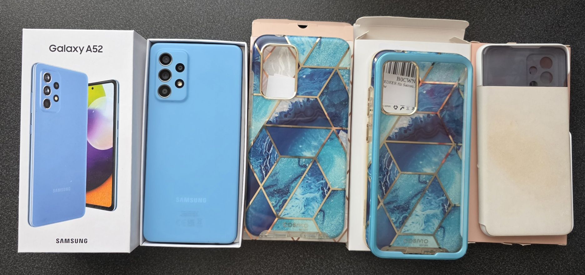 Samsung A52 niebieski stan idealny