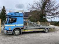 Mercedes-Benz Atego  Tylko zabudowa Autolaweta Mercedes, przewóz łodzi
