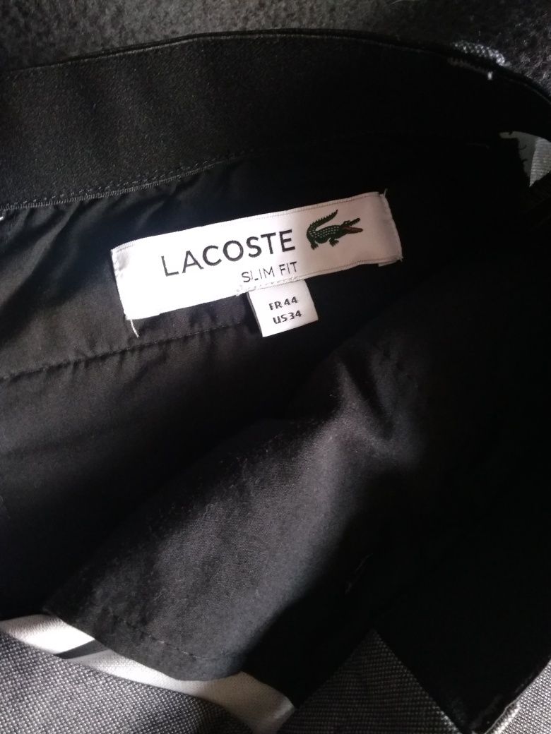 Spodenki męskie 34 Lacoste 90cm slim fit