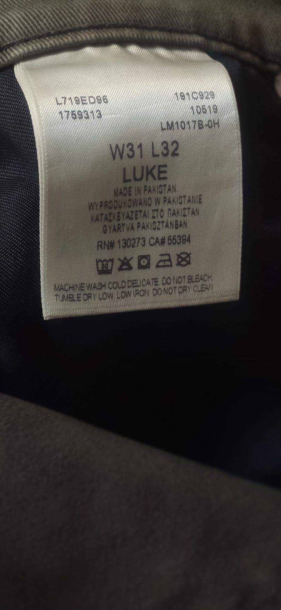 Calças Jeans Lee Luke Olive Green W31 L32