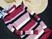 Cotton Trade prążkowany sweter kolory S