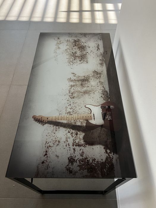 Biurko ze szklanym blatem (zarezerwowane do soboty 29.11)