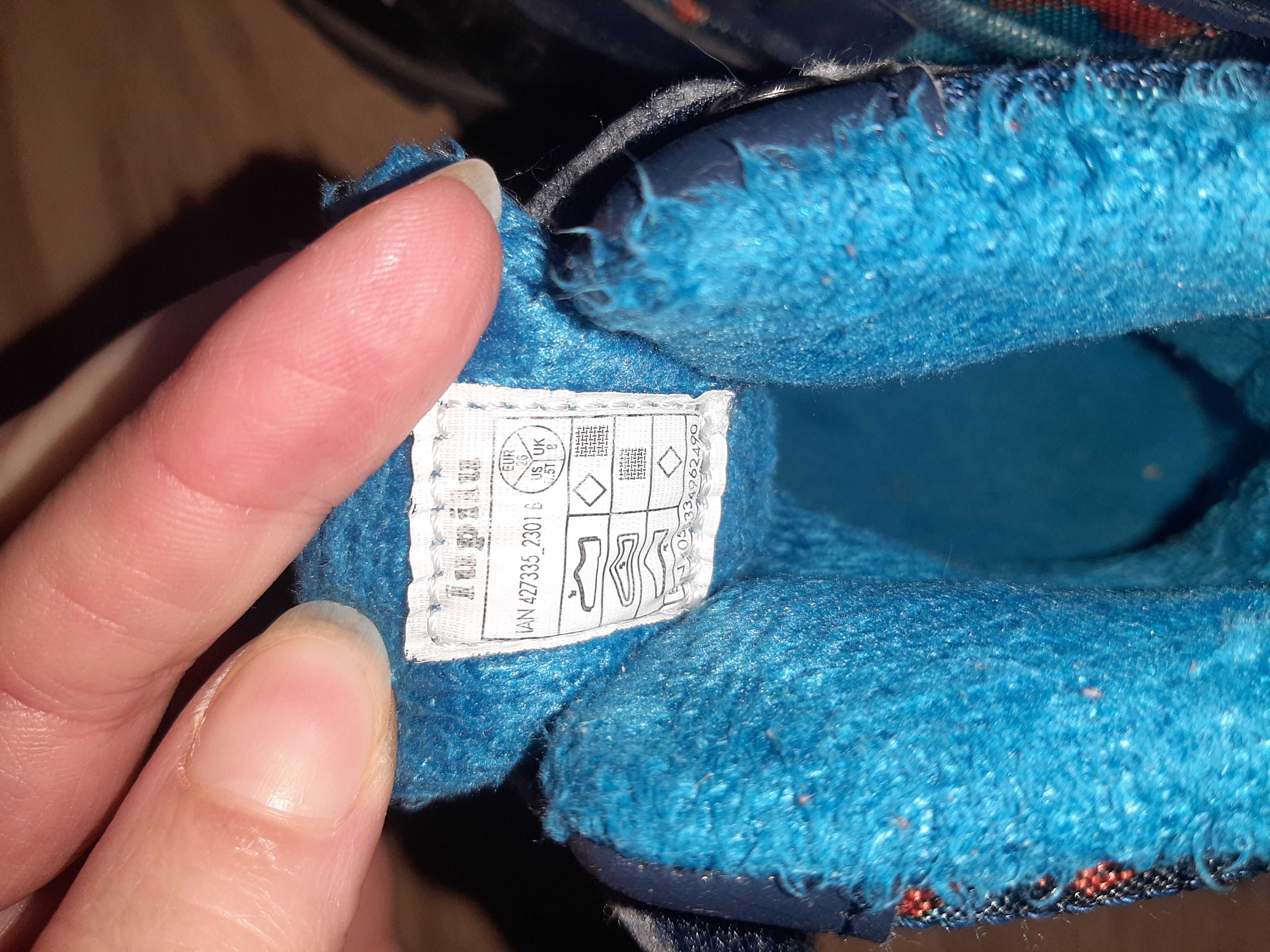 Śniegowce chłopięce 26 buty zimowe lupilu