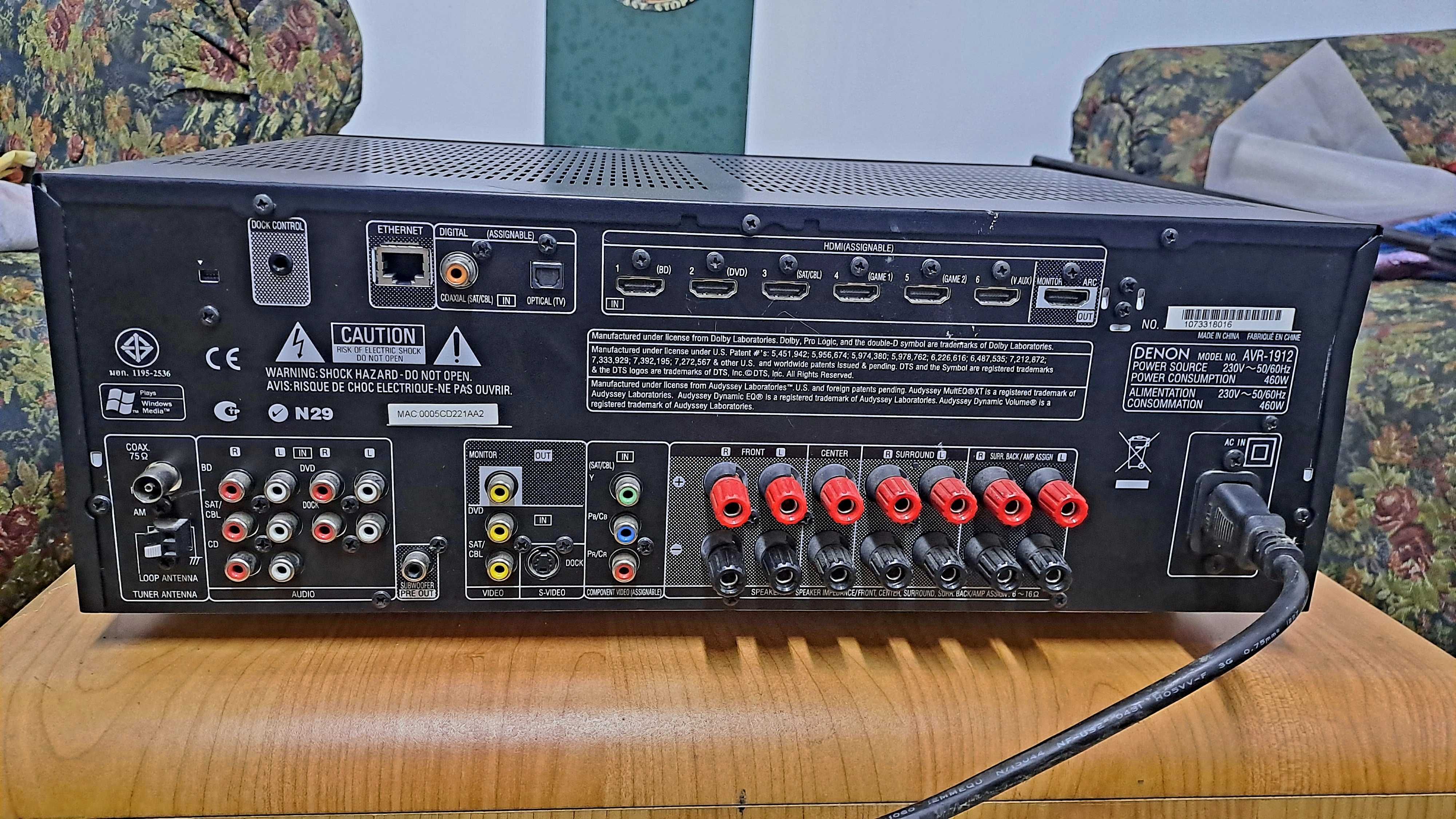 Amplituner Denon AVR-1912 7.1