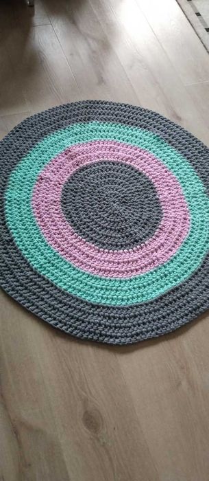 Dywan dziecięcy ze sznurka bawełnianego