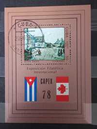Znaczek pocztowy - Malarstwo - Kuba - Znaczek w znaczku
