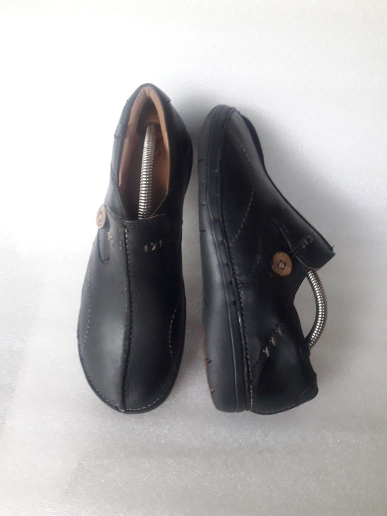 Clarks шкіряні м'які мокасини 38 р дуже гарний стан