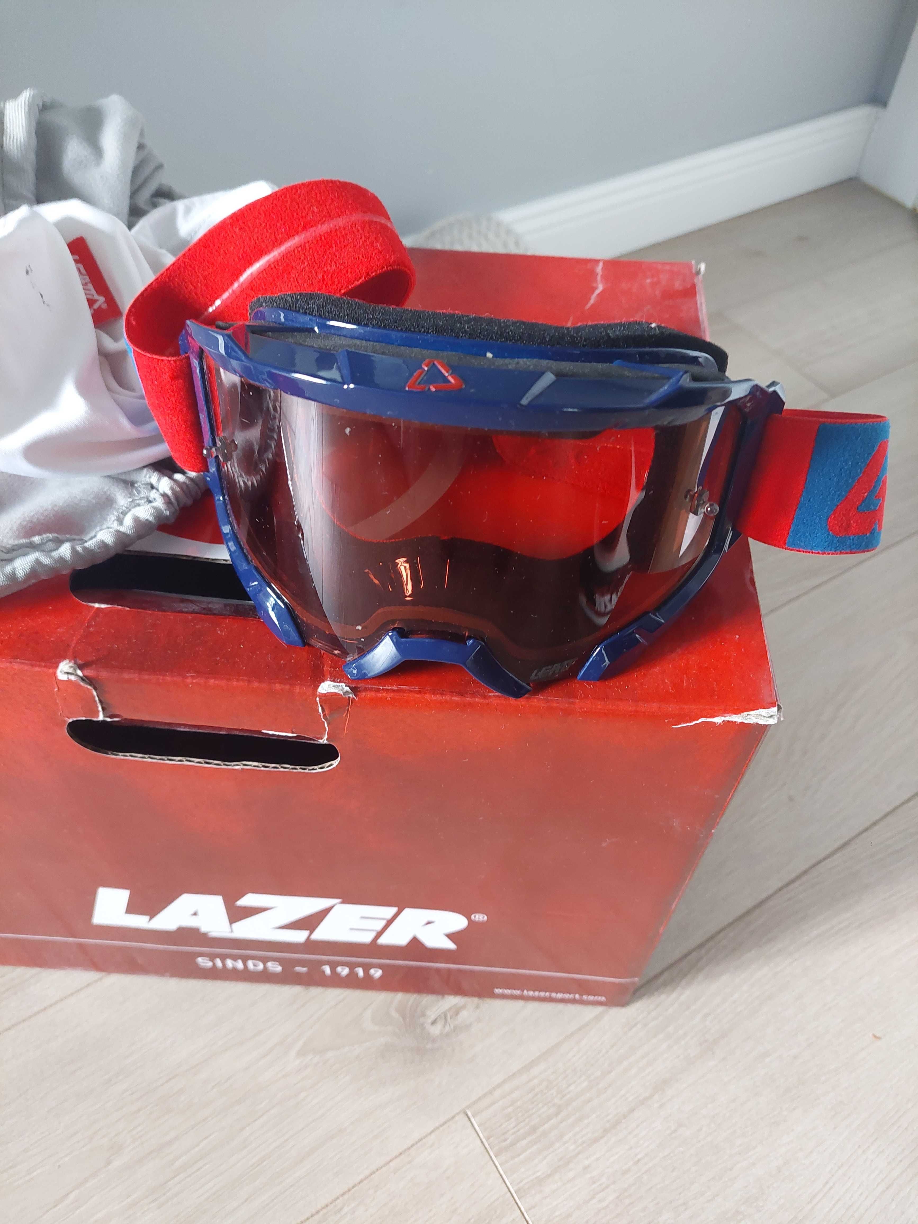 Kask Full Face Lazer M z goglami gratis