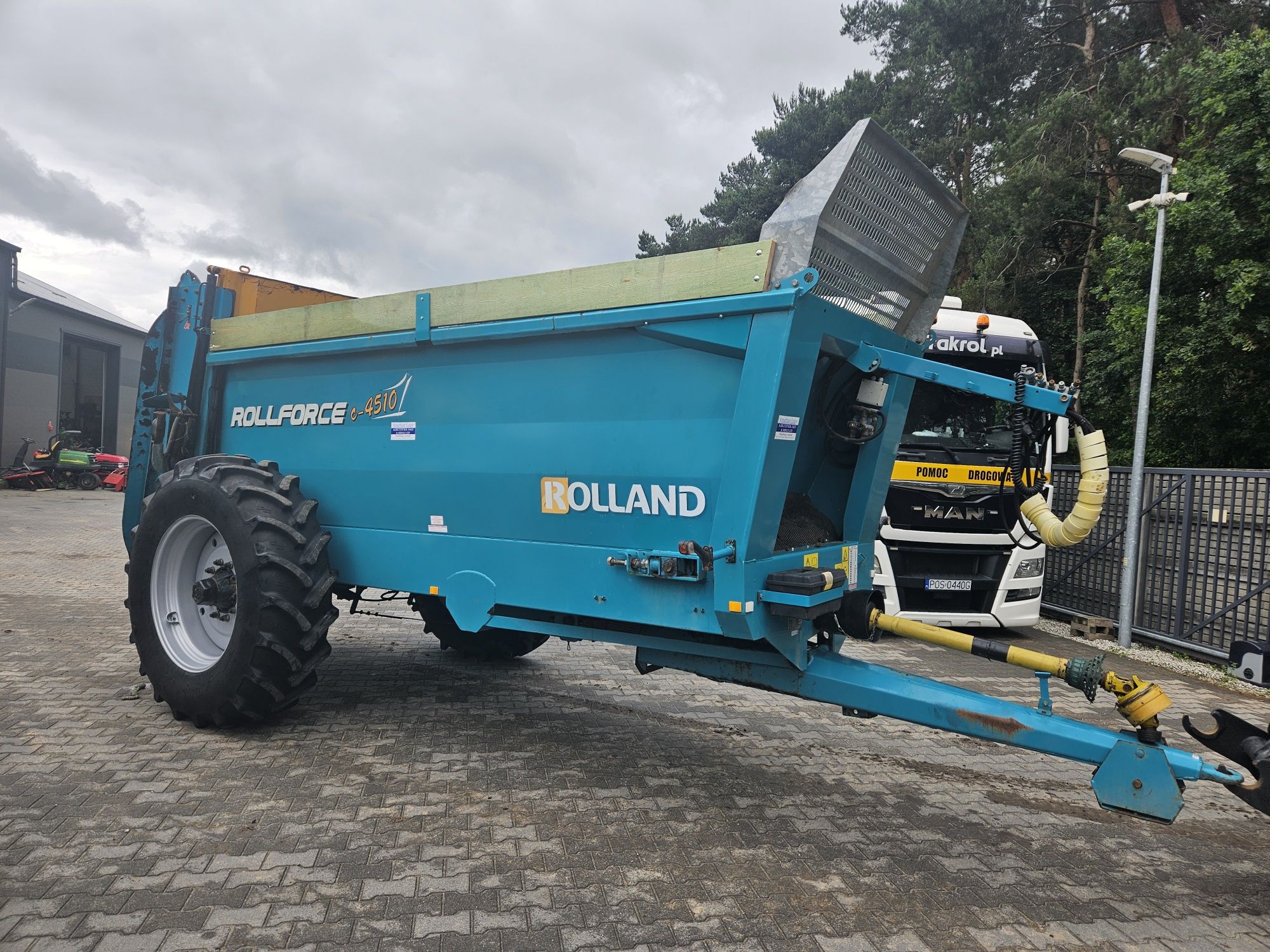 Rozrzutnik obornika Rolland Rollforce C-4510 19Rok talerze