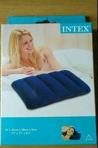 Флокированная надувная подушка Intex Downy Pillow