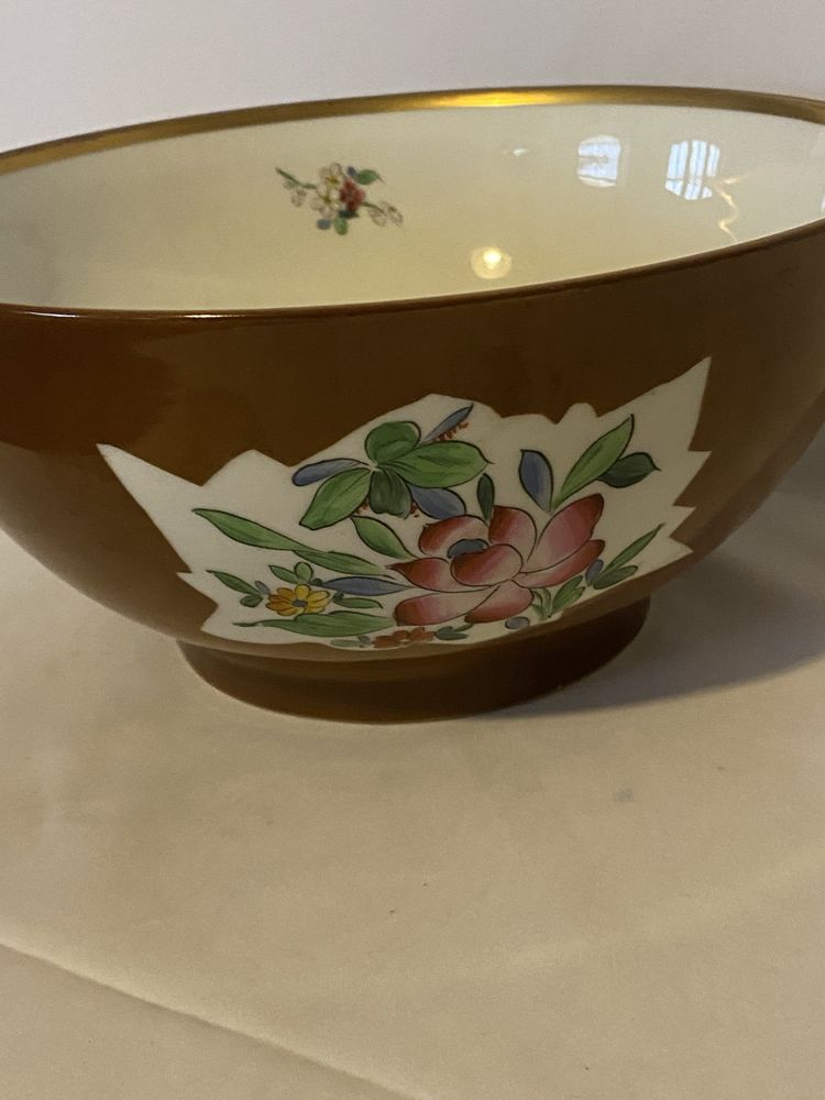 Saladeira da Vista Alegre pintada a  Mão