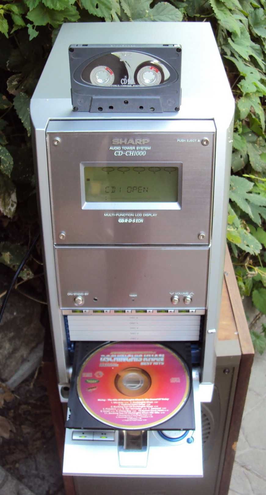 SHARP CD-CH1000H  винтажный audio tawer system