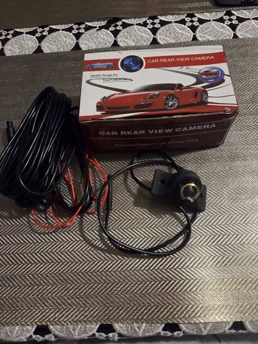 Kamera cofania. Car rear view