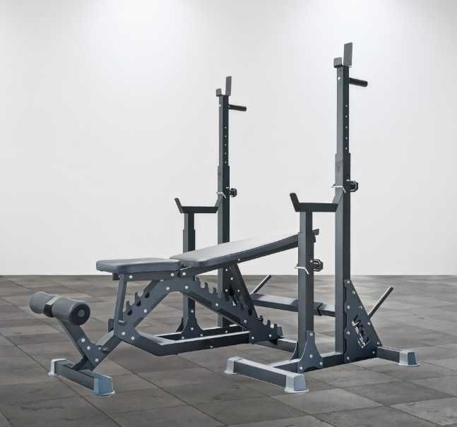 Лавка жиму регульована + Стійки для штанги X-750 Лава жима Скамья