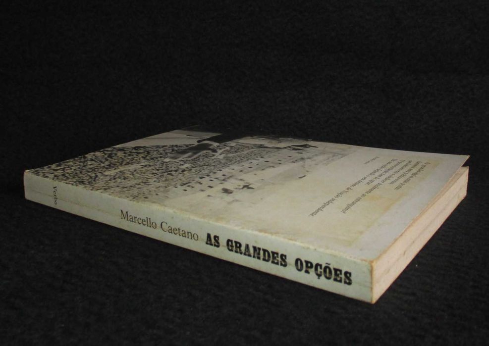 Livro As Grandes Opções Marcello Caetano