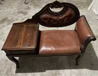 Mesa cadeira de apoio vintage