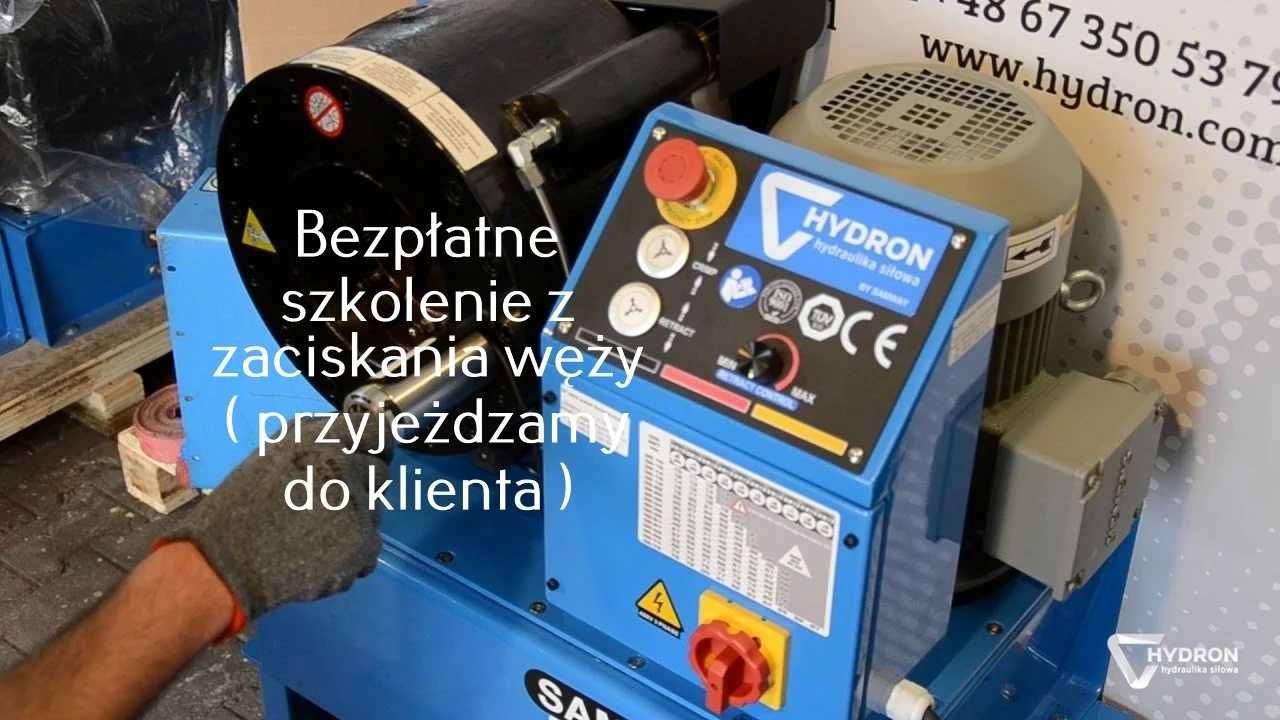 Zaciskarka do węży SAMWAY P20Q + transport + szkolenie + gwarancja +..