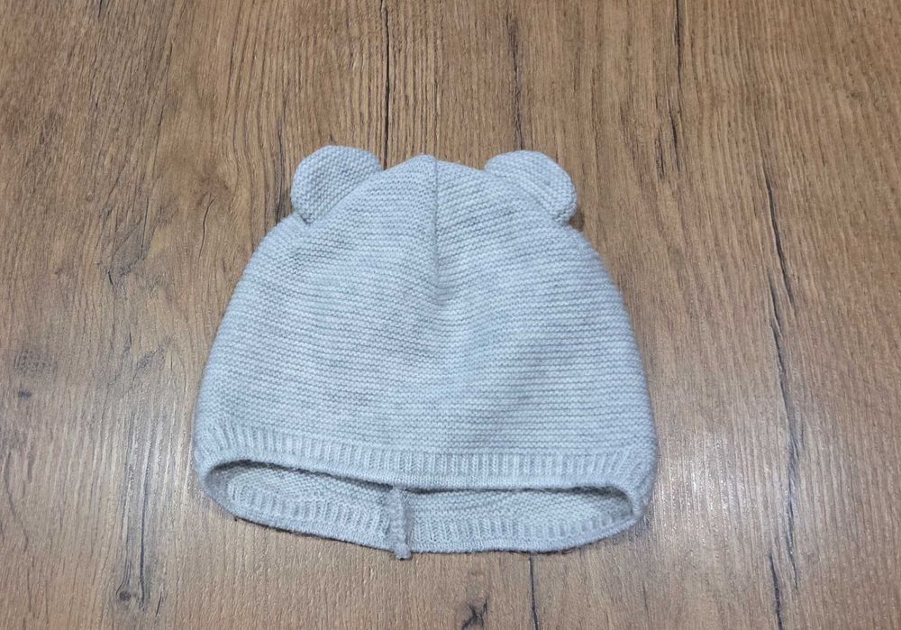 Czapeczka niemowlęca dzianinowa
