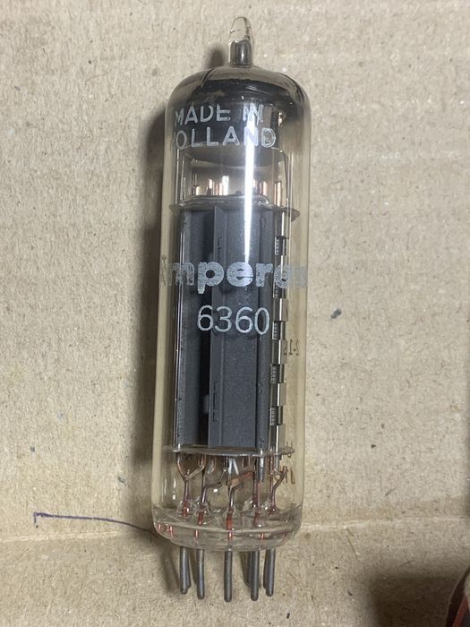 Радиолампы Amperex 6939; 6360 USA, Holland