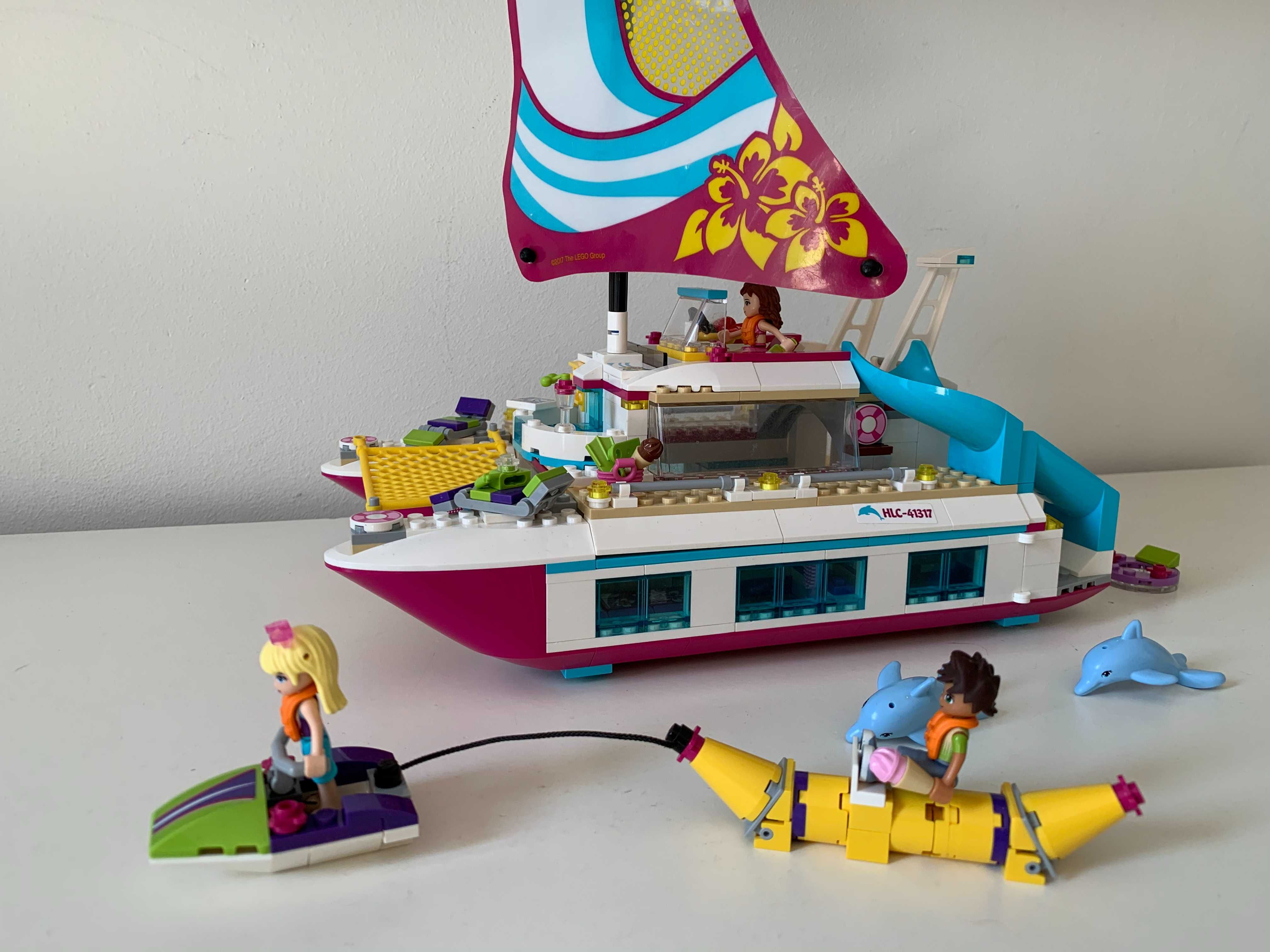 LEGO Friends Słoneczny katamaran 41317 Kompletny
