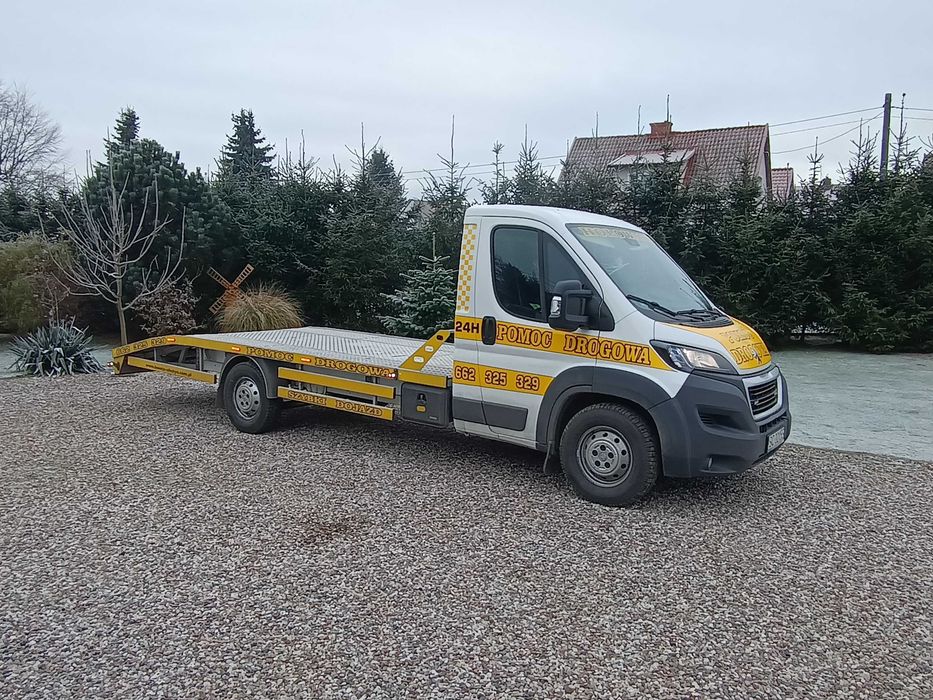 Peugeot Boxer - Pomoc Drogowa, Laweta- Specjalny. Salon Polska .