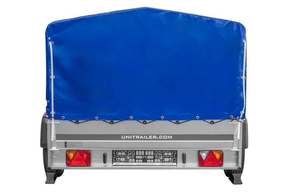 Przyczepka samochodowa GARDEN 265/2 KIPP 264x150 stelaż H800 pokrowiec