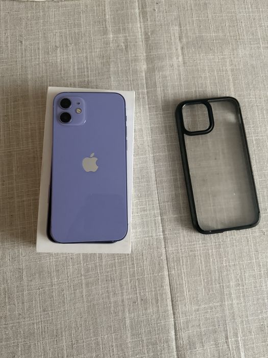 Iphone 12 fioletowy 64 gb stan bdb